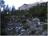 Planina Blato - Koča na Doliču